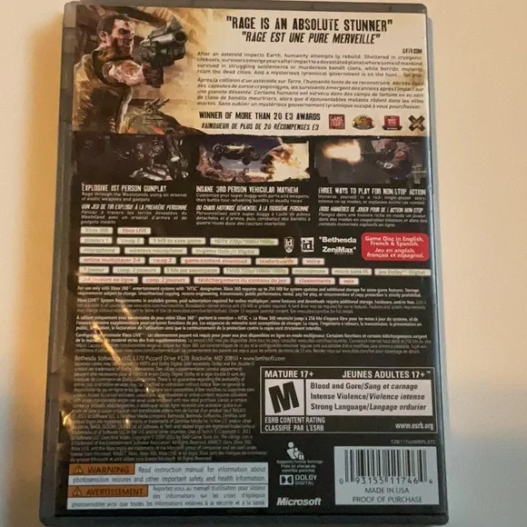 XBOX 360 Bethesda Rage - Picture 3 of 6
